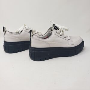 caribou x sneakers women's  leather platform casual shoes